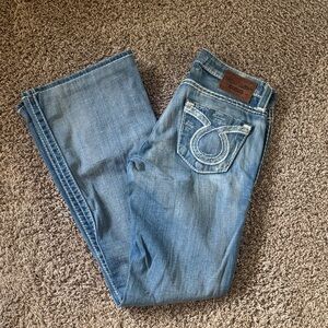 Big Star Liv Flare Women's Blue Jeans - Size  28 XL